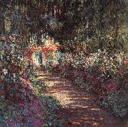 Claude Monet The Garden in Flower china oil painting artist